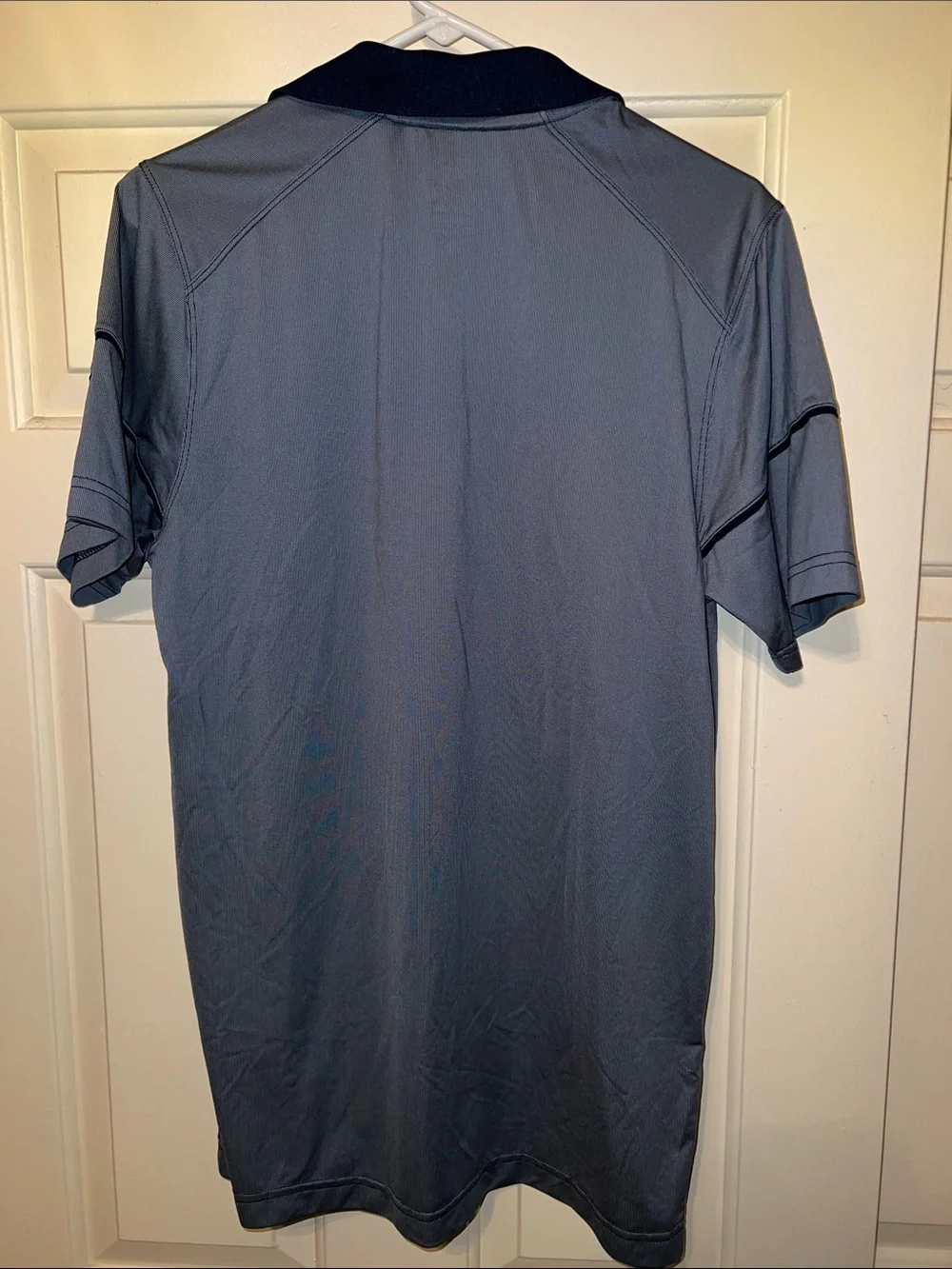 Nike Blue and Grey Arizona 'A' Dri-FIT Polo